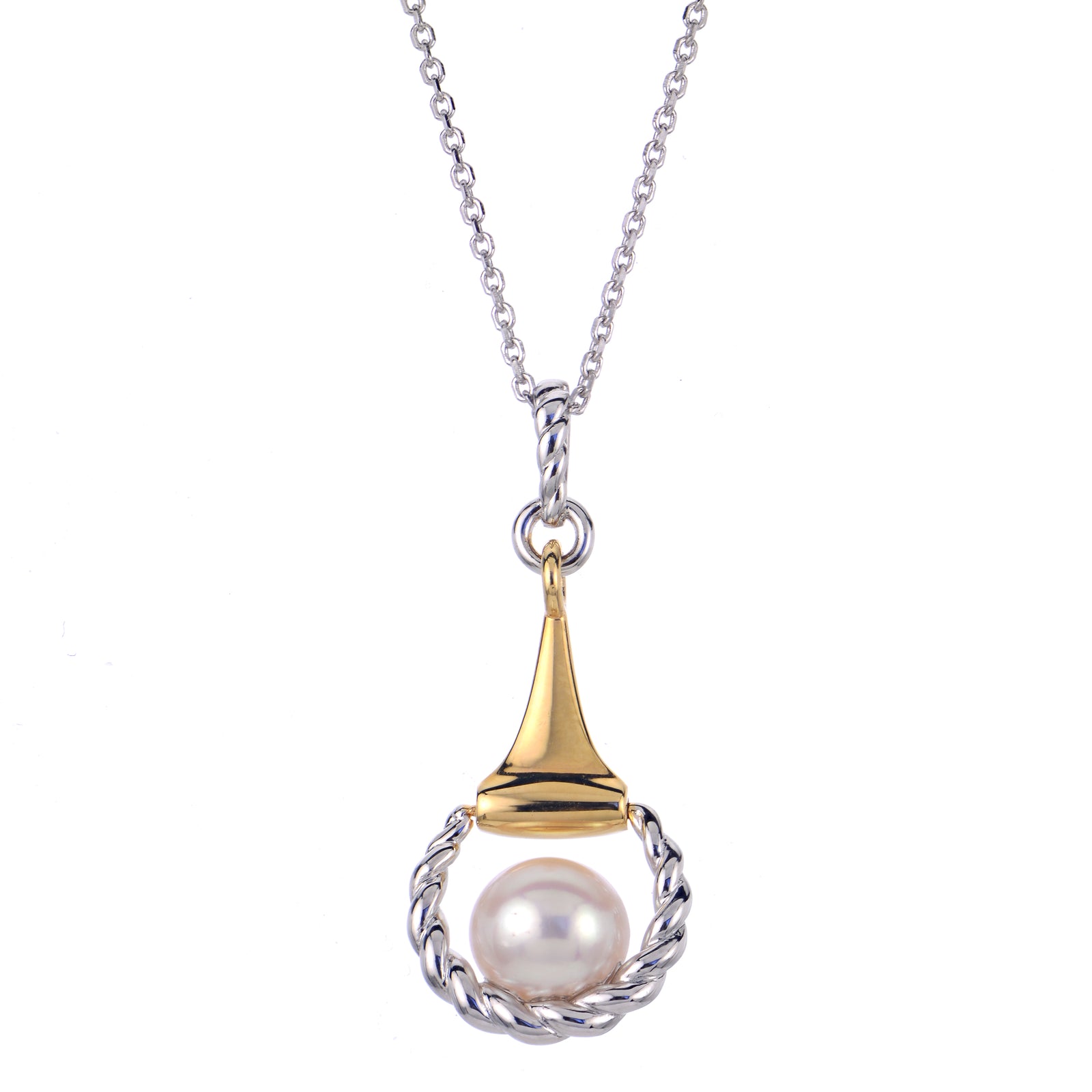 Sterling Silver Freshwater Pearl Necklace