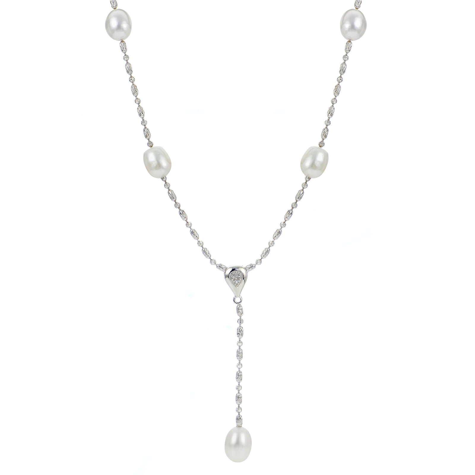 Sterling Silver Freshwater Pearl Necklace