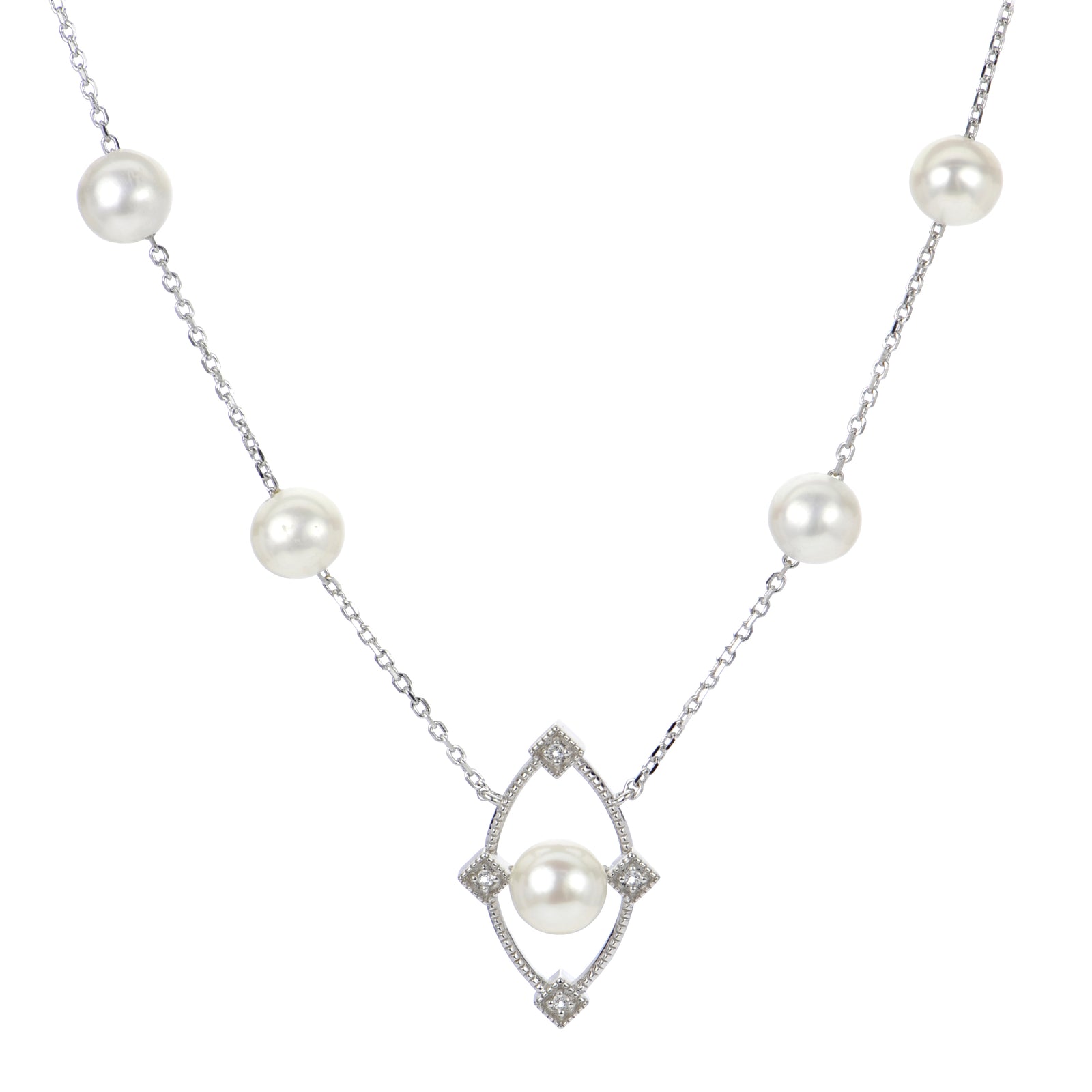 Sterling Silver Freshwater Pearl Necklace