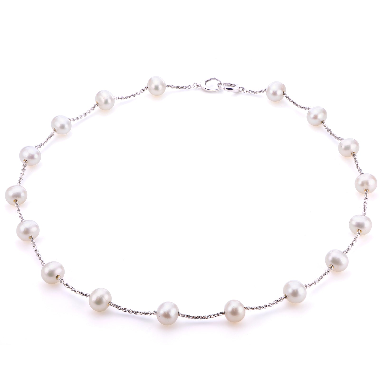 Sterling Silver Freshwater Pearl Necklace