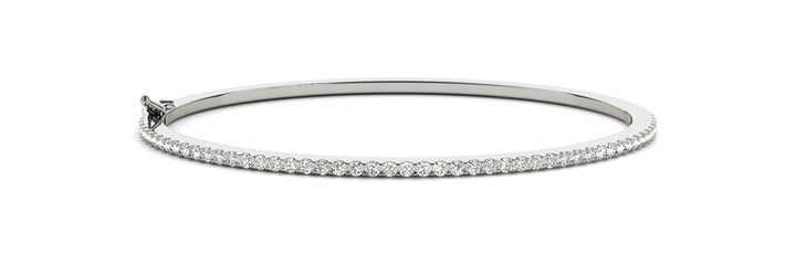 18K White Gold Diamond Fashion Bracelet