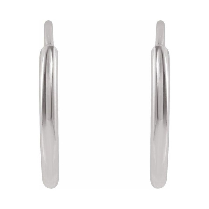 Flexible Endless Tube Hoop Earrings