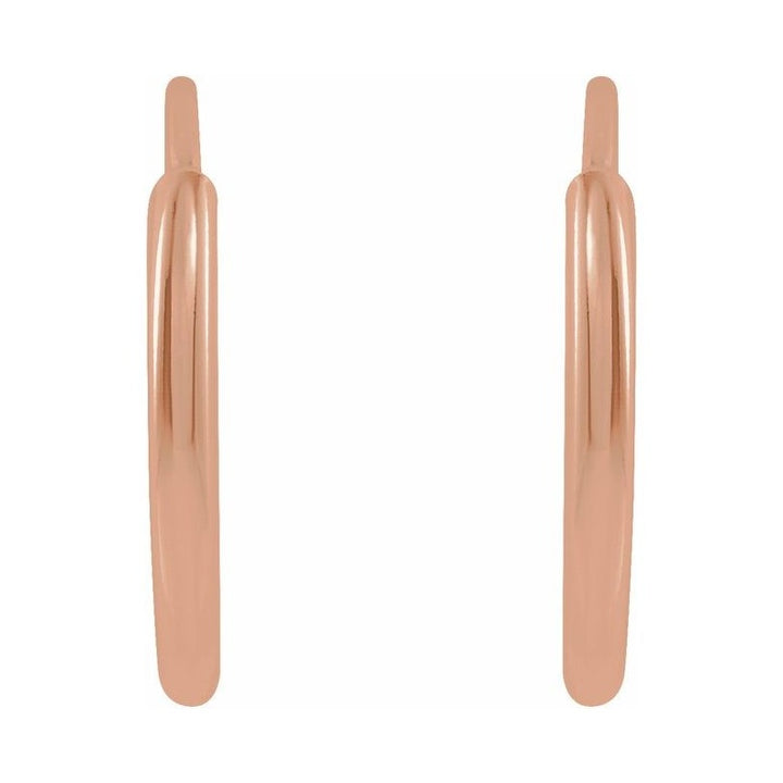 Flexible Endless Tube Hoop Earrings