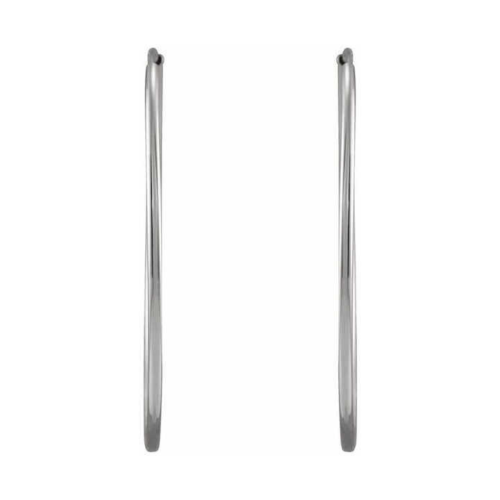 Flexible Endless Tube Hoop Earrings