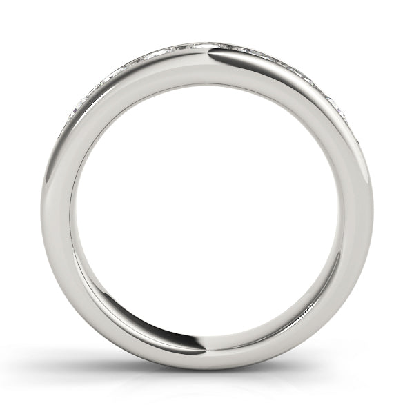 7-Stone Round Diamond Wedding Band