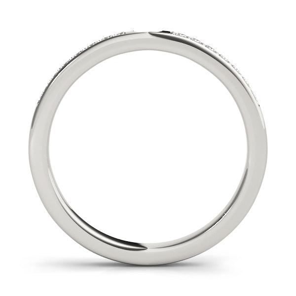 Platinum 1/10 ctw Multi-Stone Diamond Wedding Ring