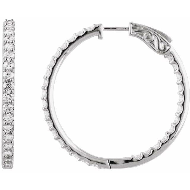 Inside-Outside Hoop Earrings