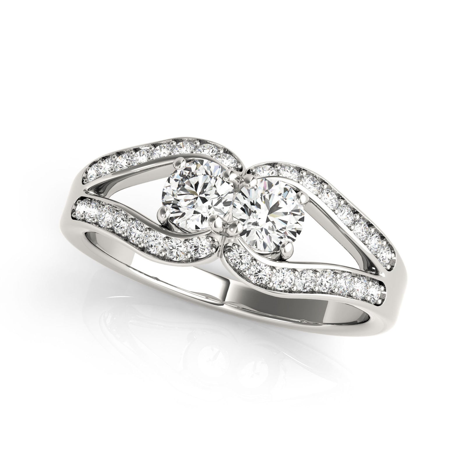 Multi-Diamond Round Fashion Ring