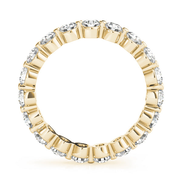 14K Yellow Gold 5/8 ct Diamond Wedding Band