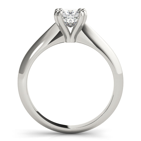 18K White Gold 0.6 CT Diamond Solitaire Ring