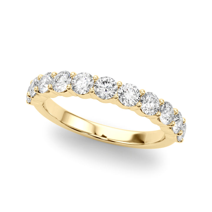 18K Yellow Gold Multi-Diamond Engagement Ring