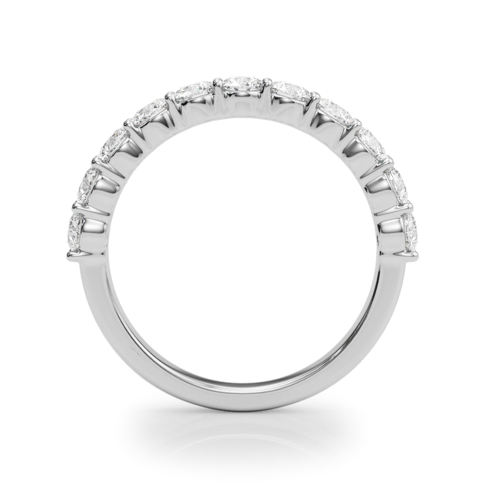 Platinum 1 CT Diamond Wedding Band Ring