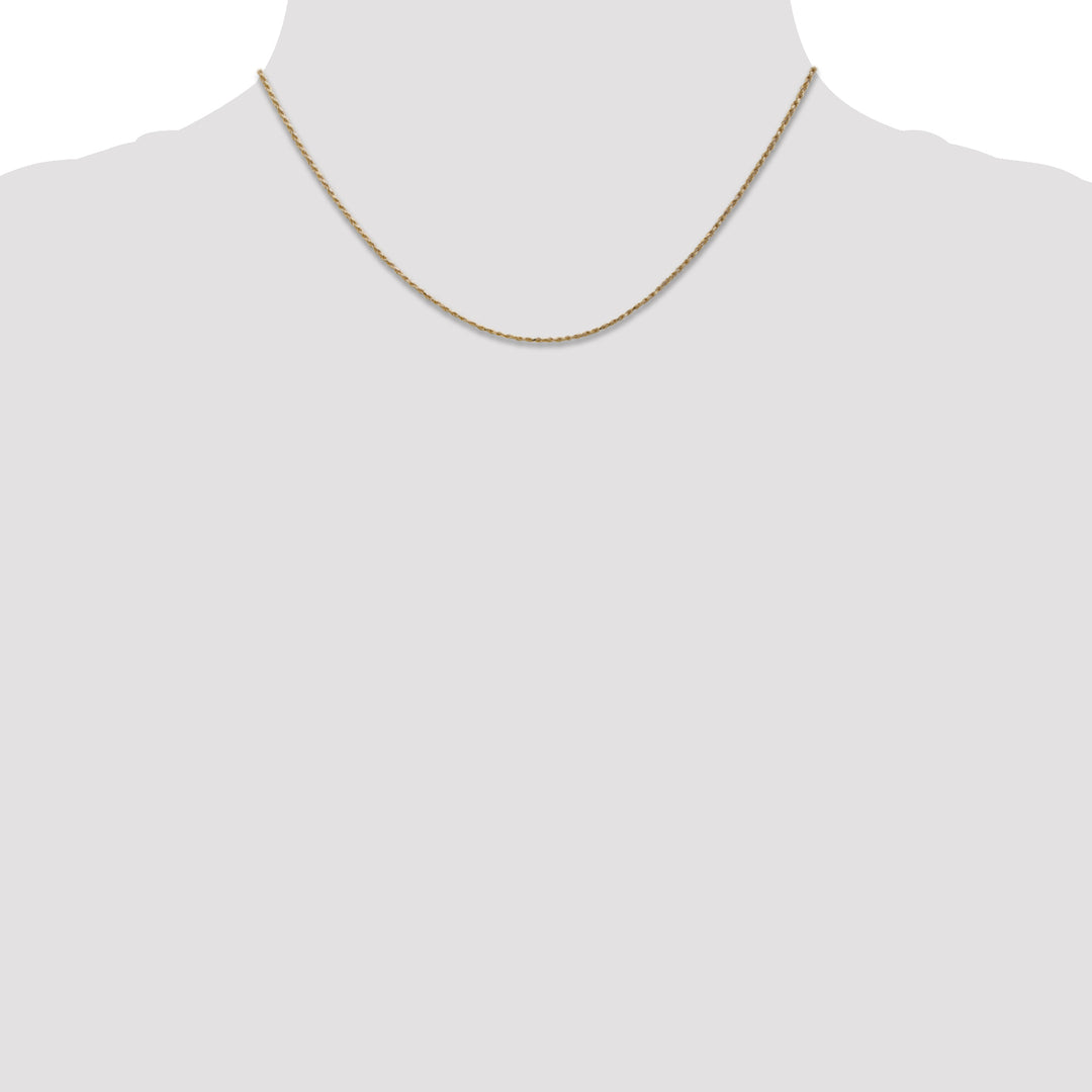 14k .95 mm Carded Cable Rope Chain