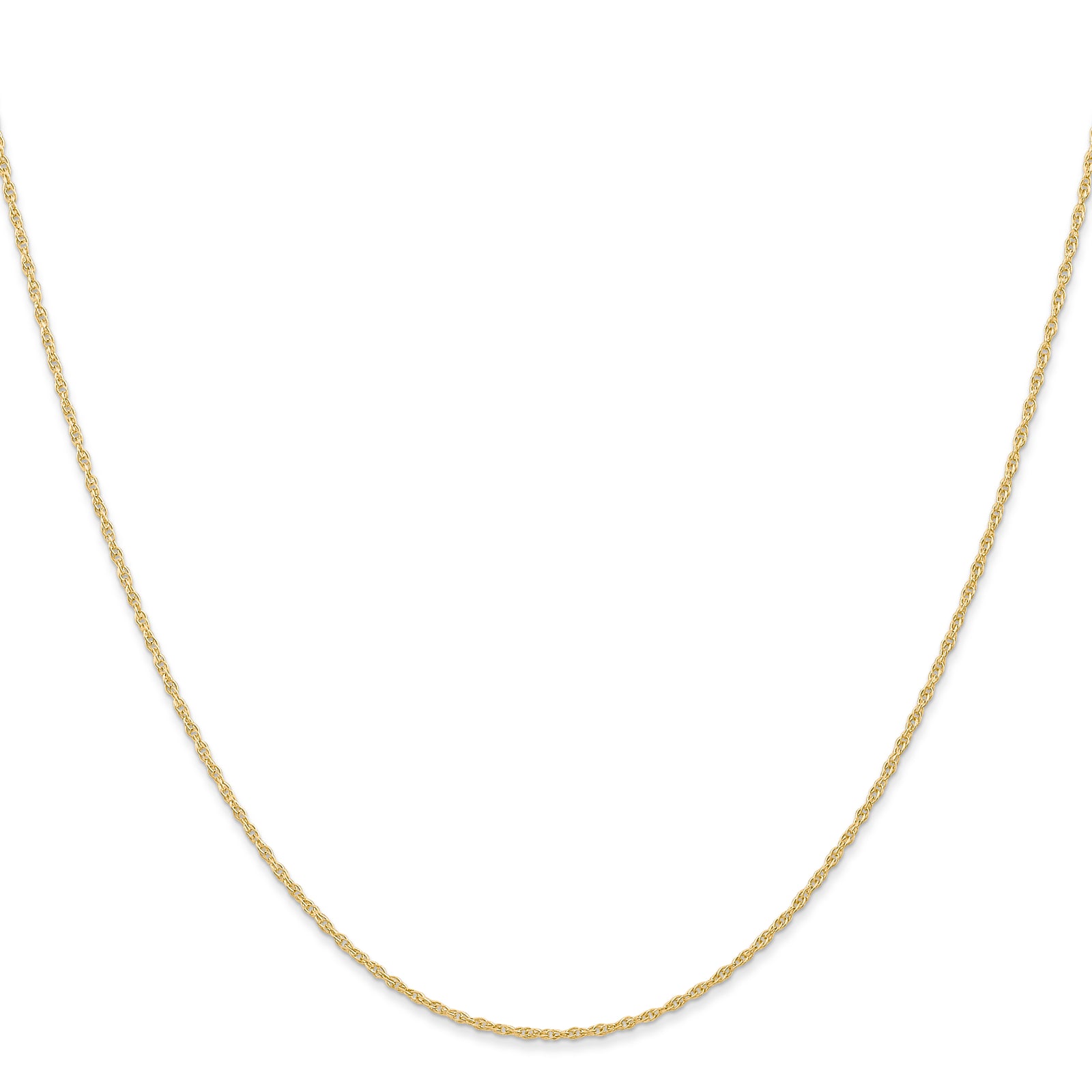 14k .95 mm Carded Cable Rope Chain