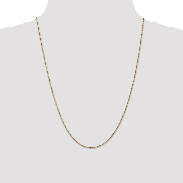 14k .95 mm Carded Cable Rope Chain