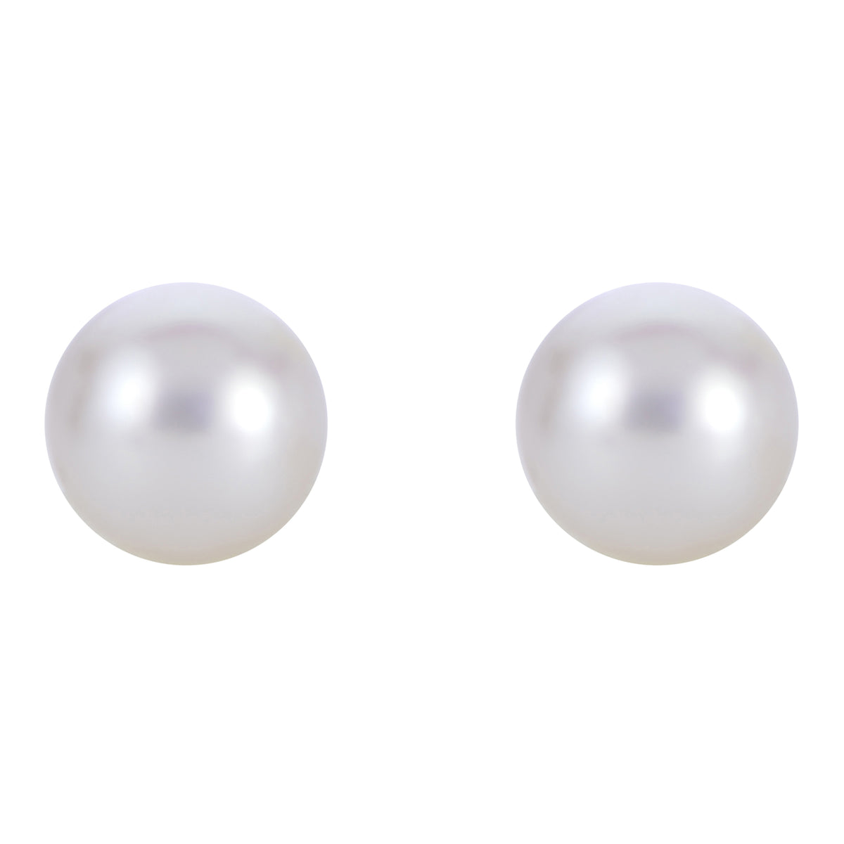 14KT White Gold Akoya Pearl Earring