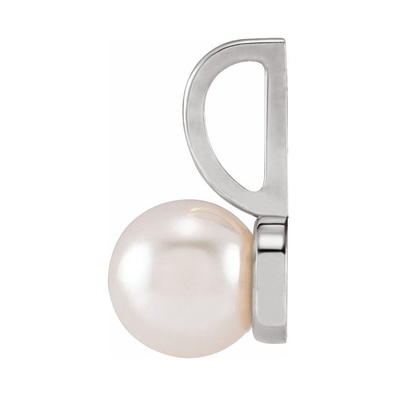 Pearl Solitaire Charm/Pendant