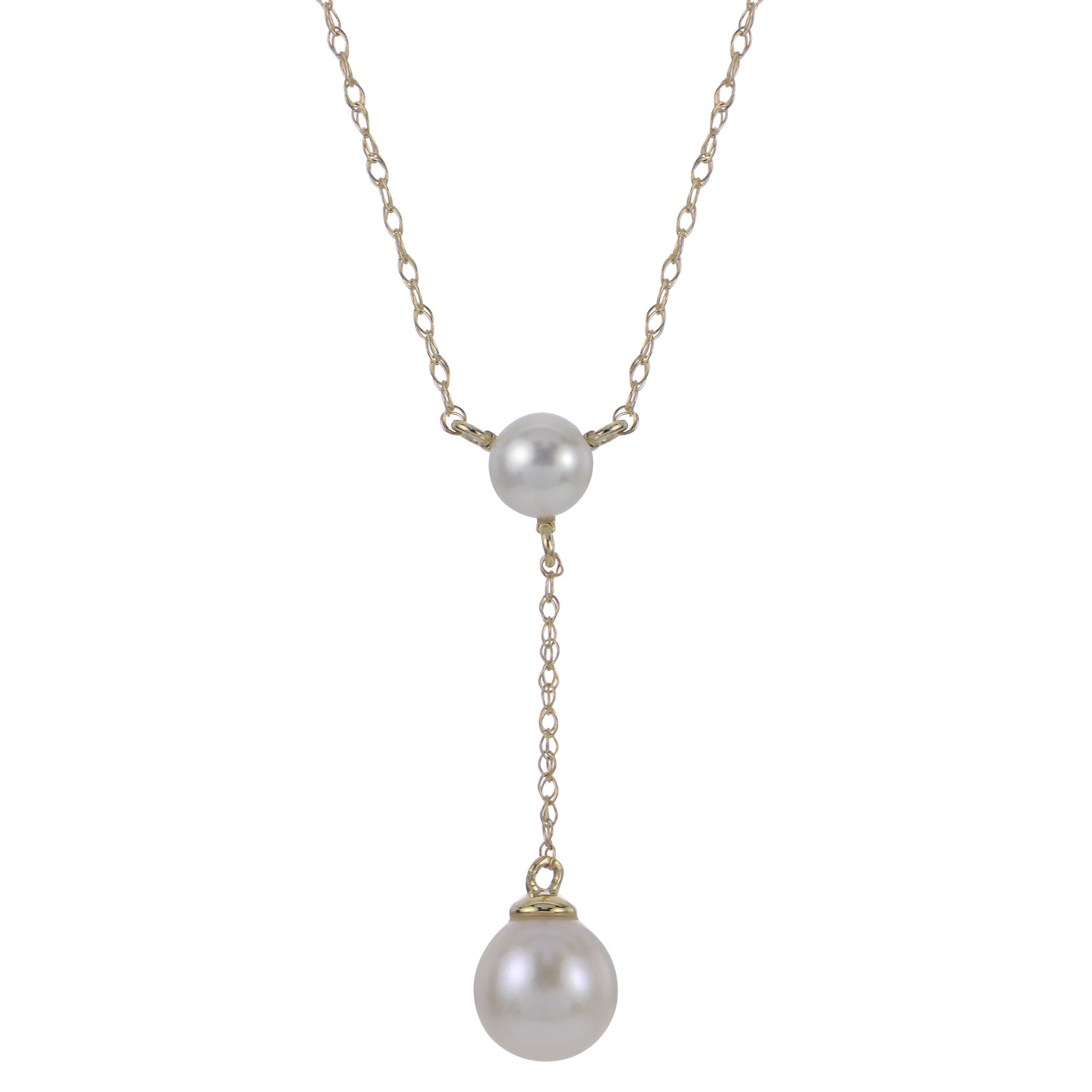 14KT Yellow Gold Freshwater Pearl Necklace