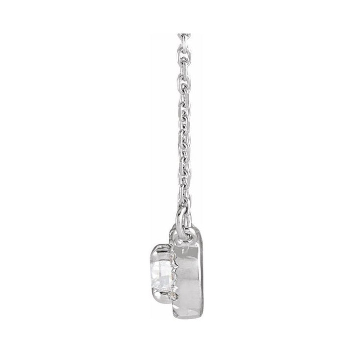 French-Set Halo-Style Necklace or Center