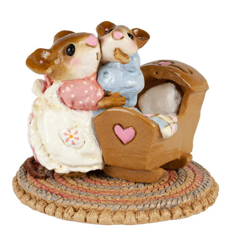 Beddy-Bye Mousey (Blue)