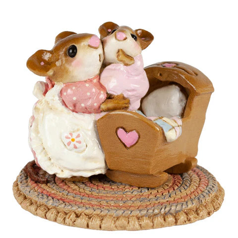 Beddy-Bye Mousey (Pink)