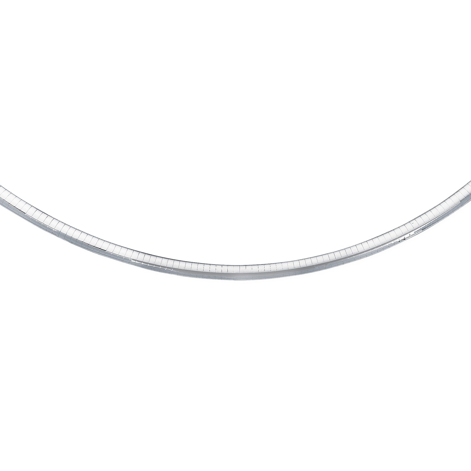 Silver 6mm Omega Chain