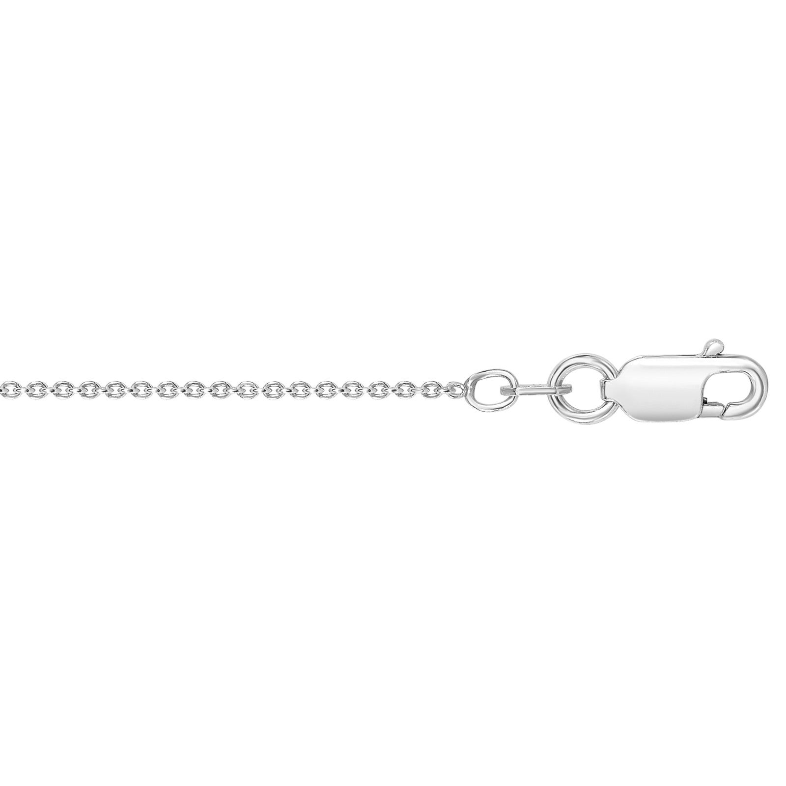 Silver 2.1mm Round Cable Chain
