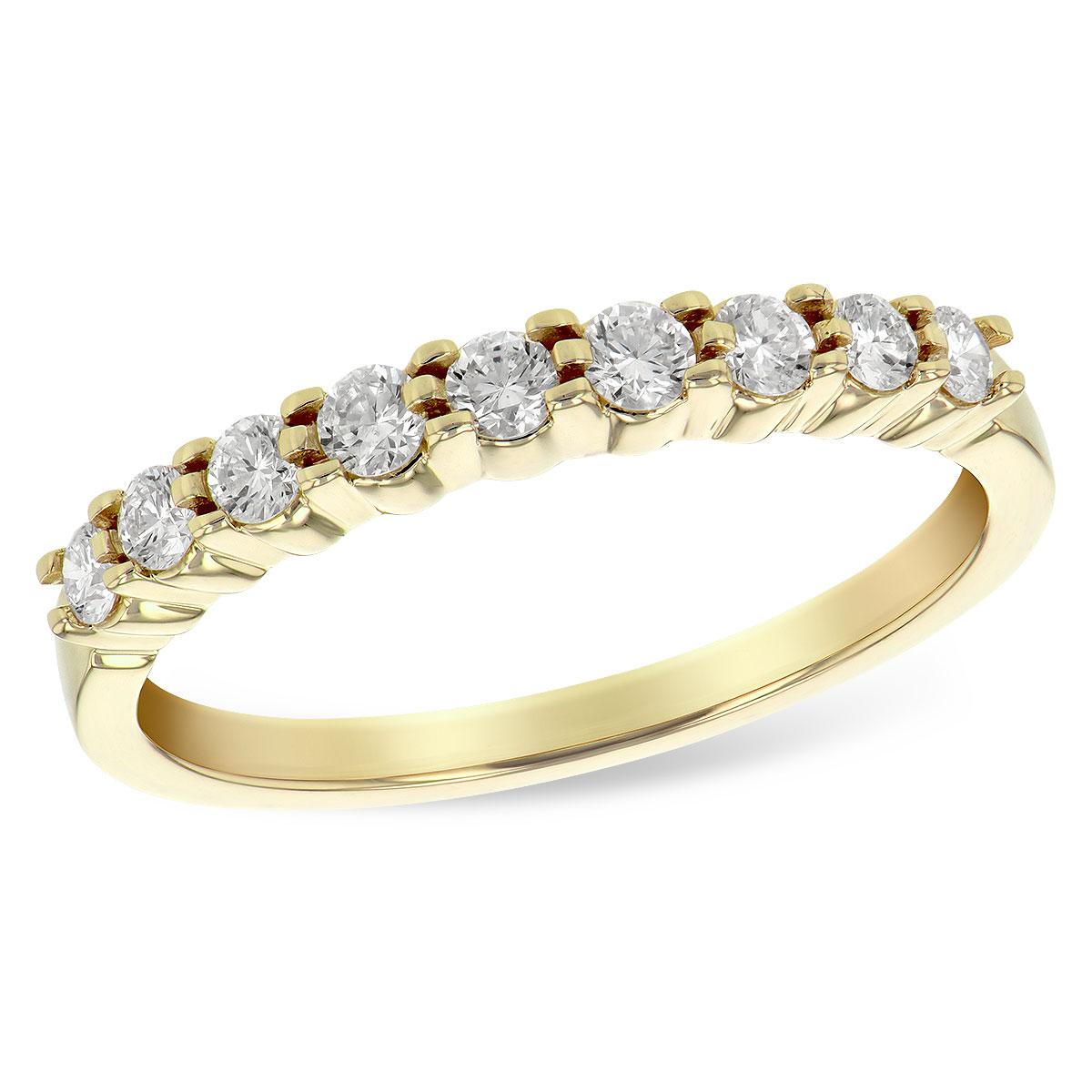 14KT Gold Ladies Diamond Wedding Ring