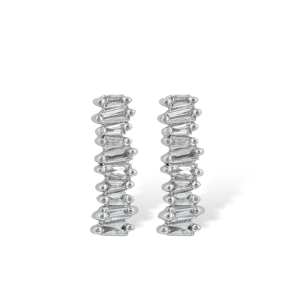 14KT Gold Diamond Earrings