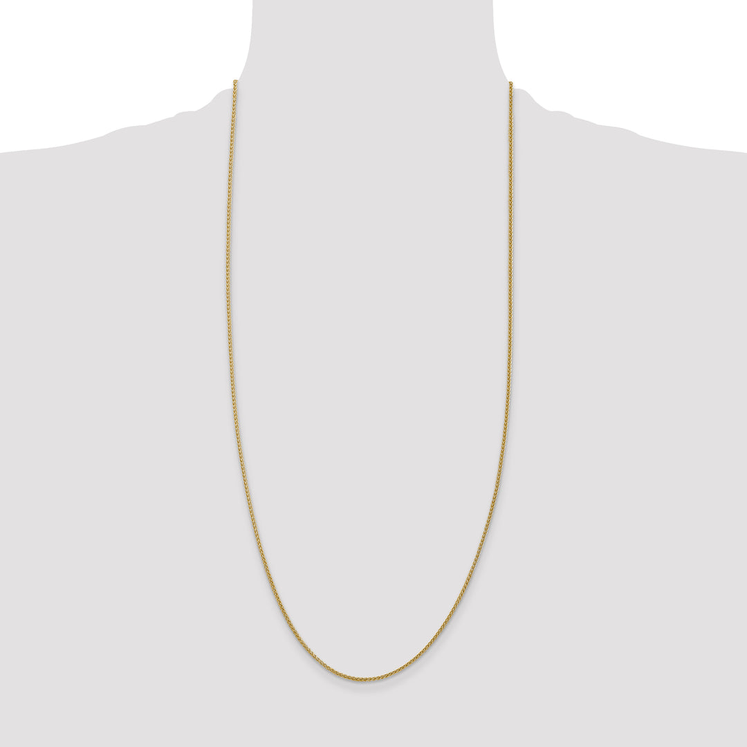 14k 1.55mm Semi-Solid Wheat Chain