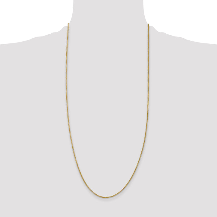 14k 1.55mm Semi-Solid Wheat Chain
