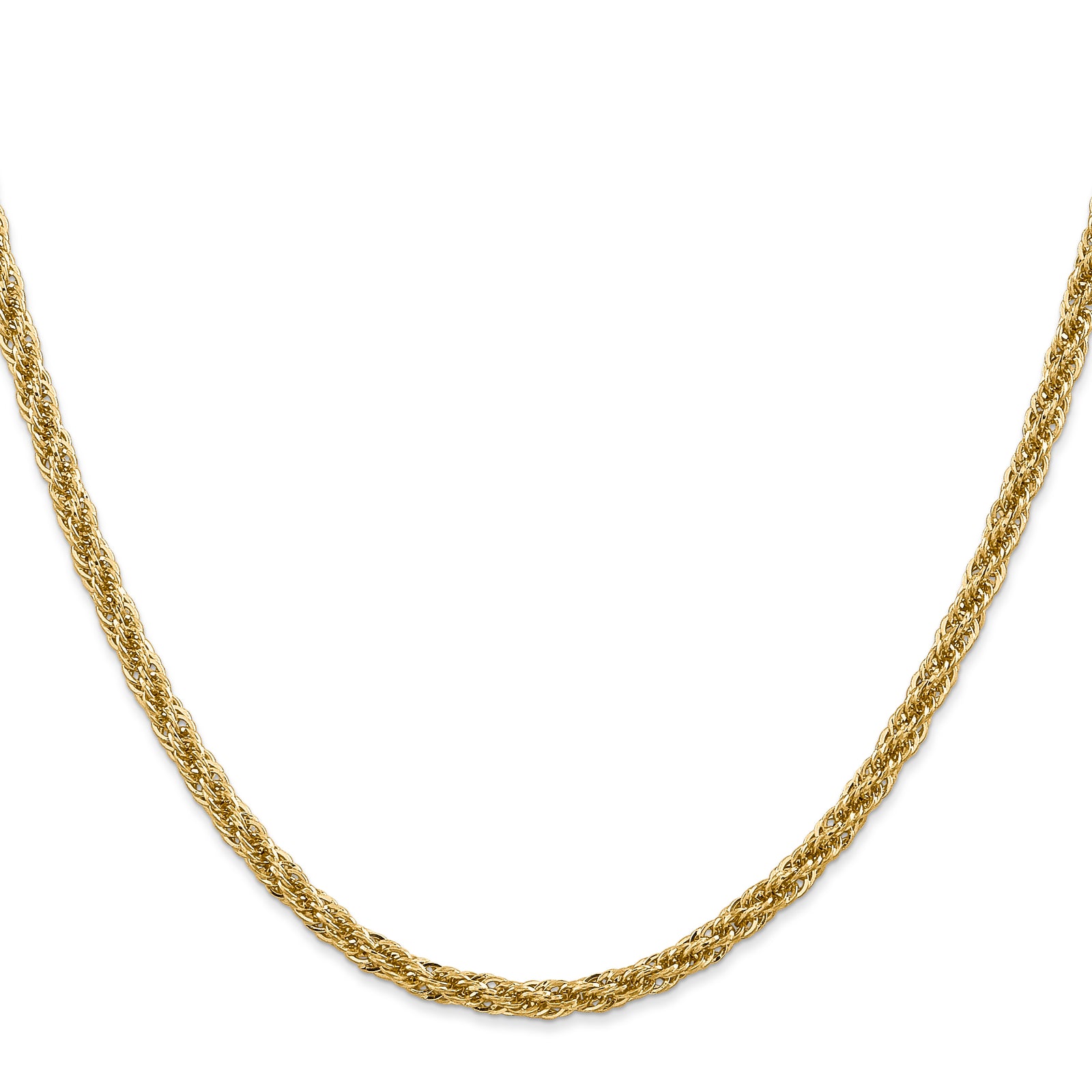 14k 3.3mm D/C Semi-Solid Chain