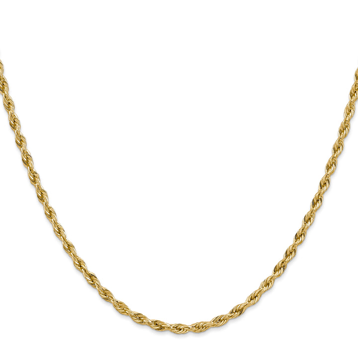 14ky 3.0mm Semi-Solid Rope Chain