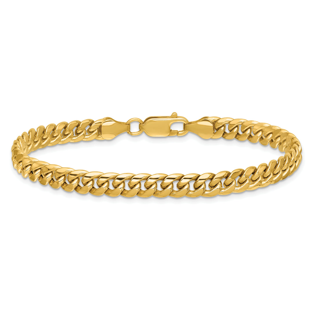 14k 6mm Semi-Solid Miami Cuban Chain