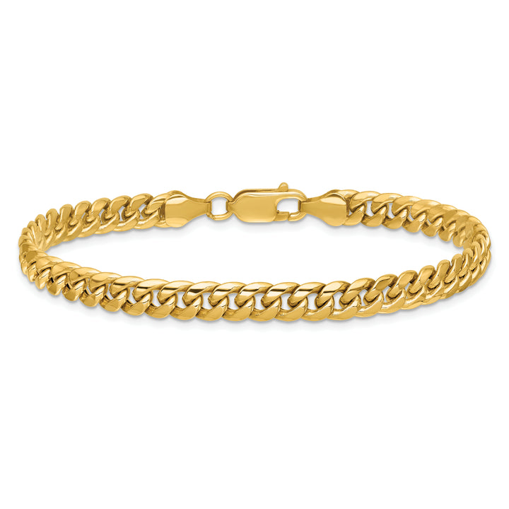 14k 6mm Semi-Solid Miami Cuban Chain