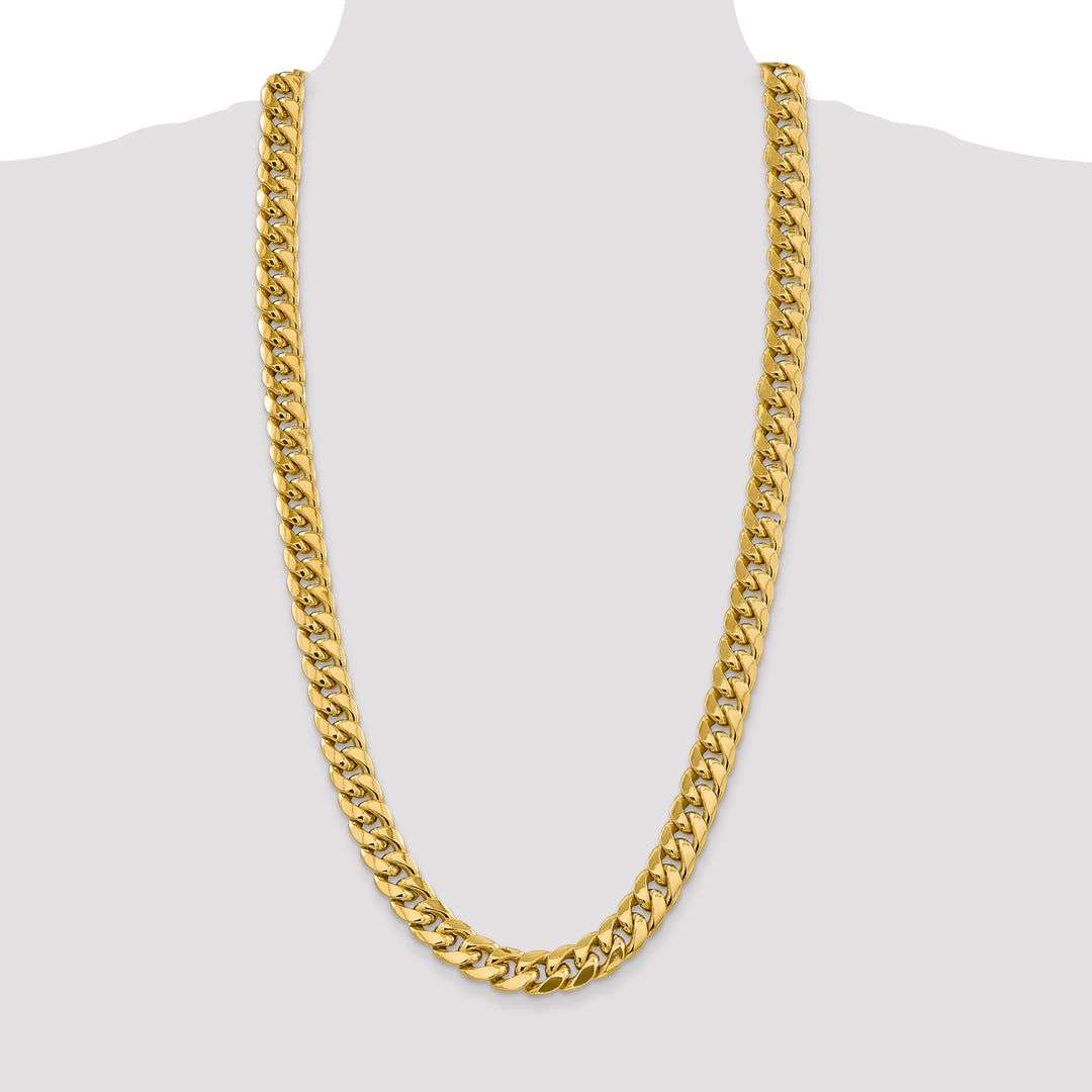 14k 13.2mm Semi-Solid Miami Cuban Chain