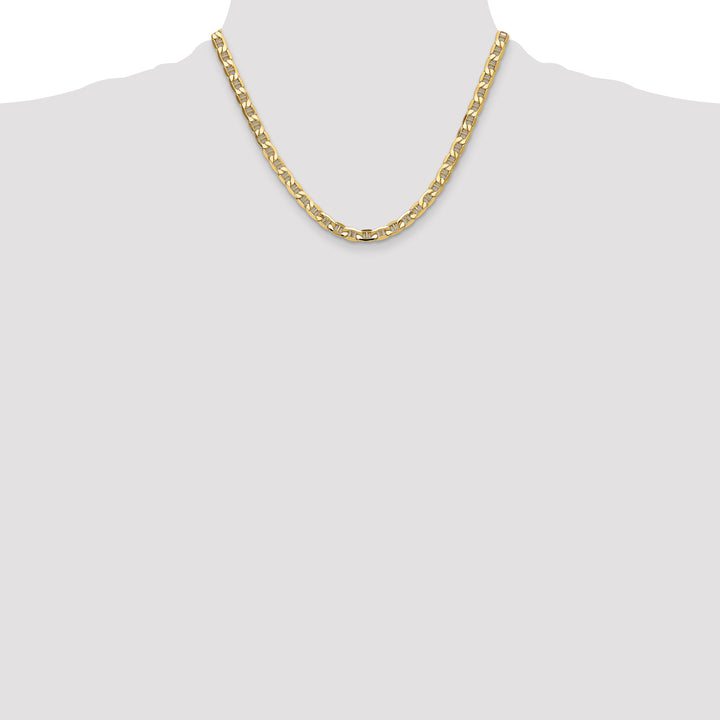 14k 6.25mm Semi-Solid Anchor Chain