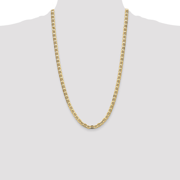 14k 6.25mm Semi-Solid Anchor Chain