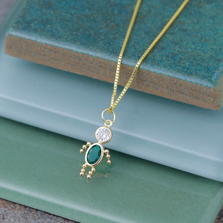 14k .7mm Box with Lobster Clasp Chain