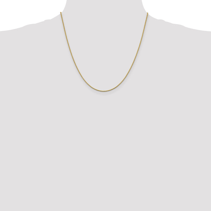 14k 1.05mm Box Chain