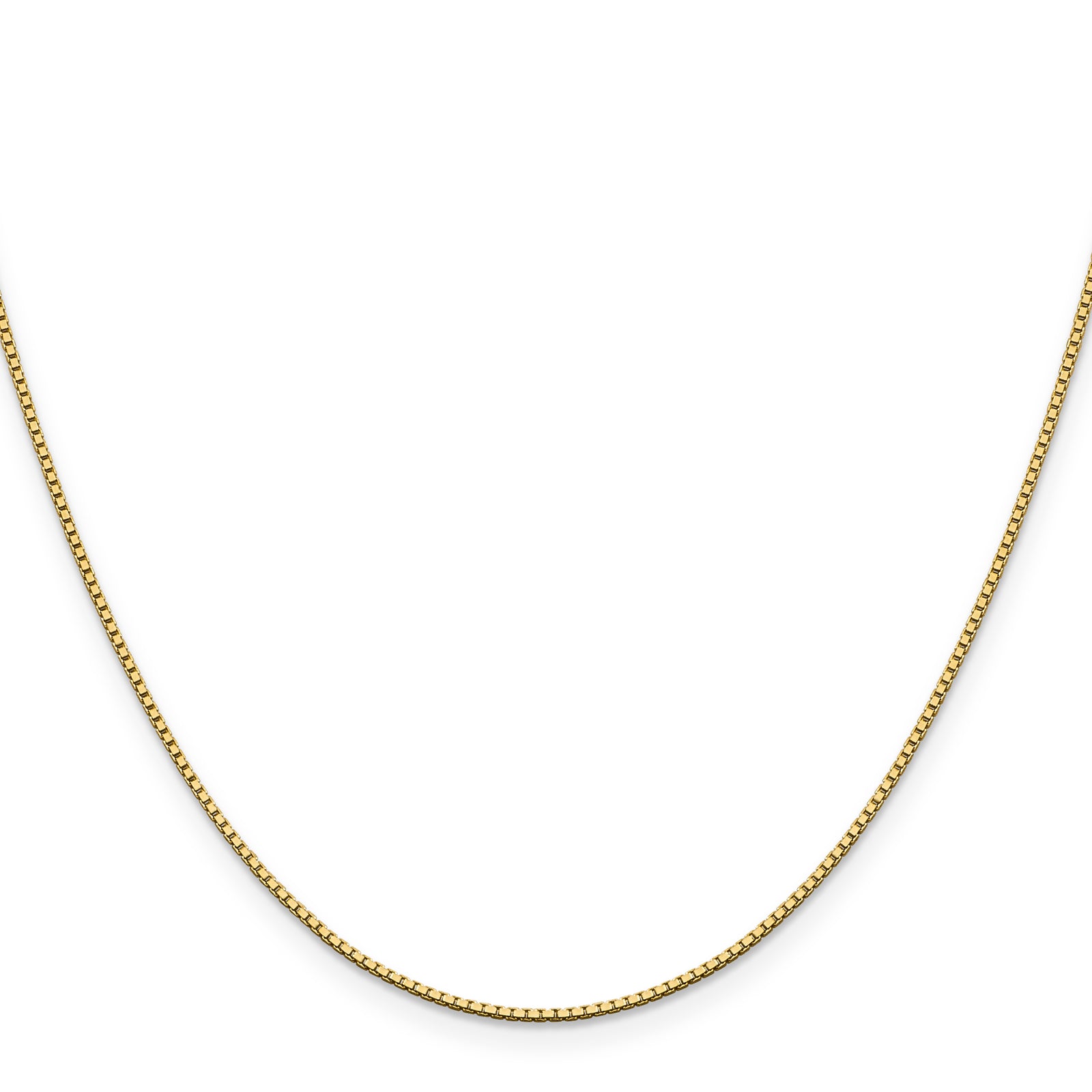 14k 1.05mm Box Chain