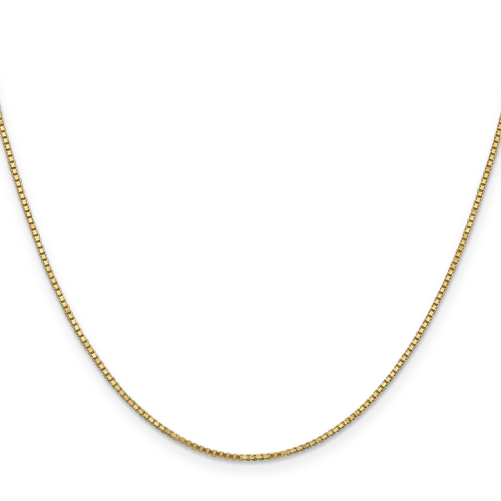 14k 1.1mm Box Chain
