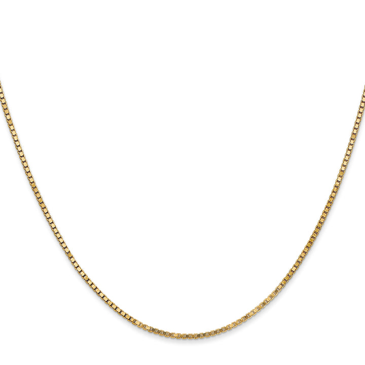 14k 1.3mm Box Chain