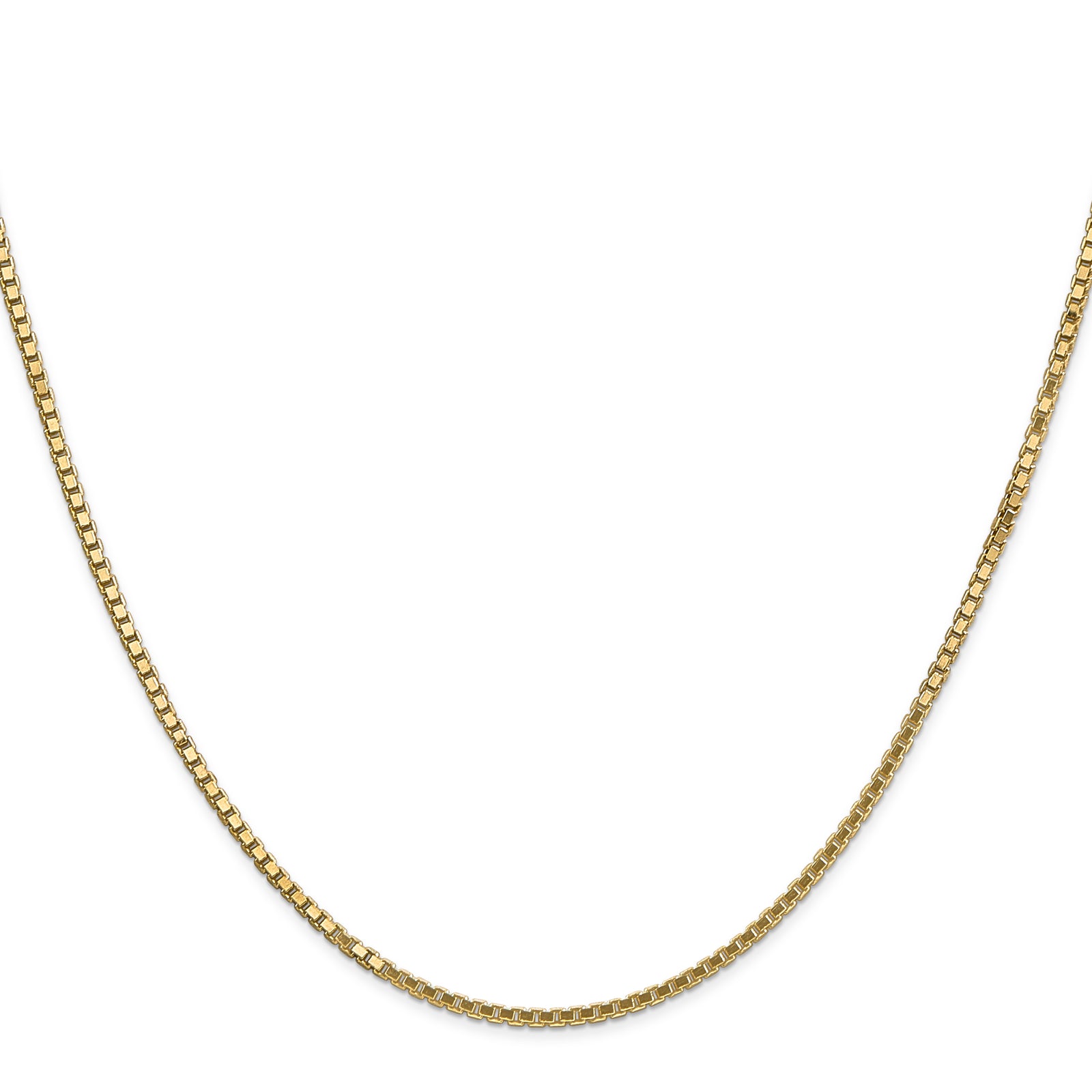 14k 1.5mm Box Chain