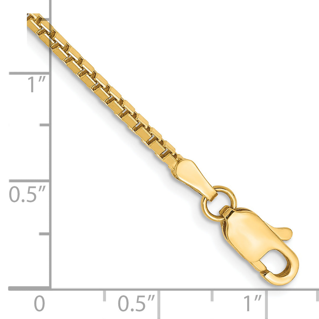 14k 1.9mm Box Chain