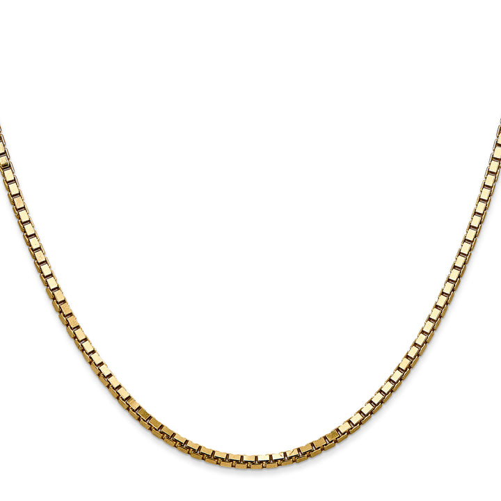14k 2.5mm Box Chain