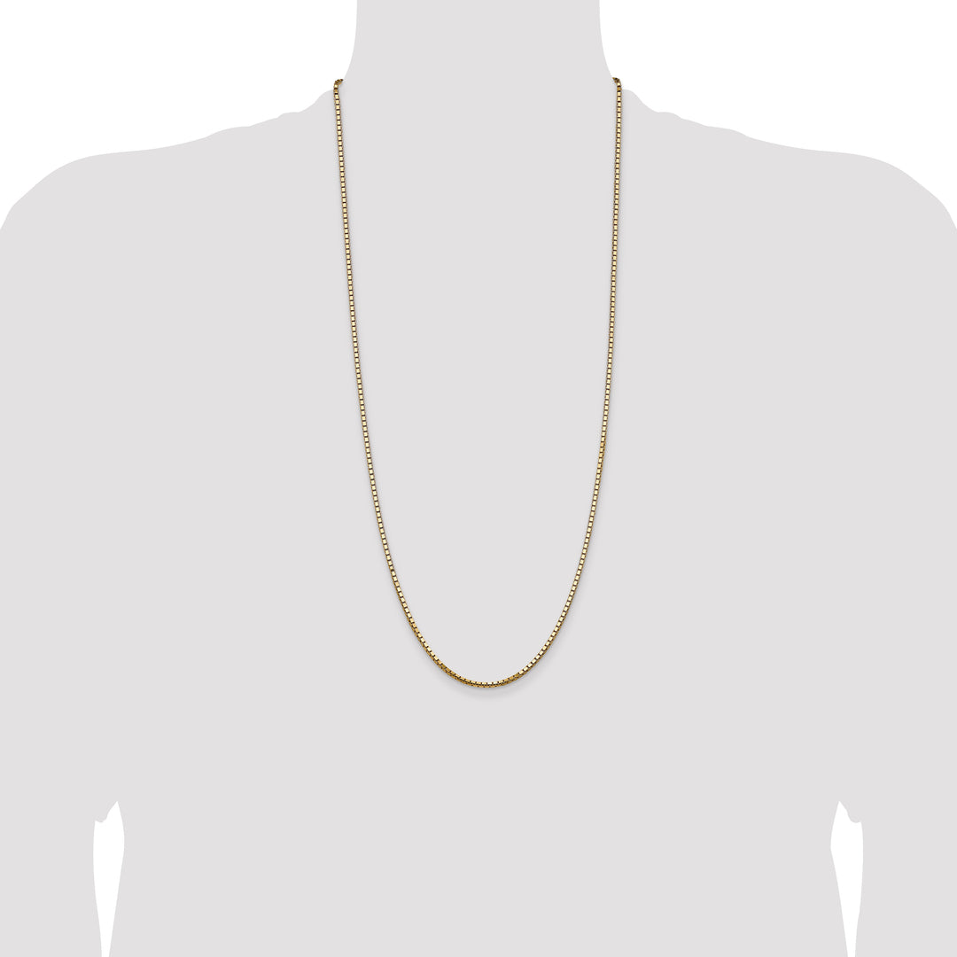 14k 2.5mm Box Chain