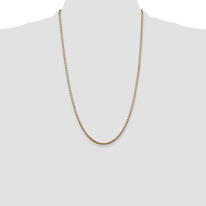 14k 2.5mm Box Chain