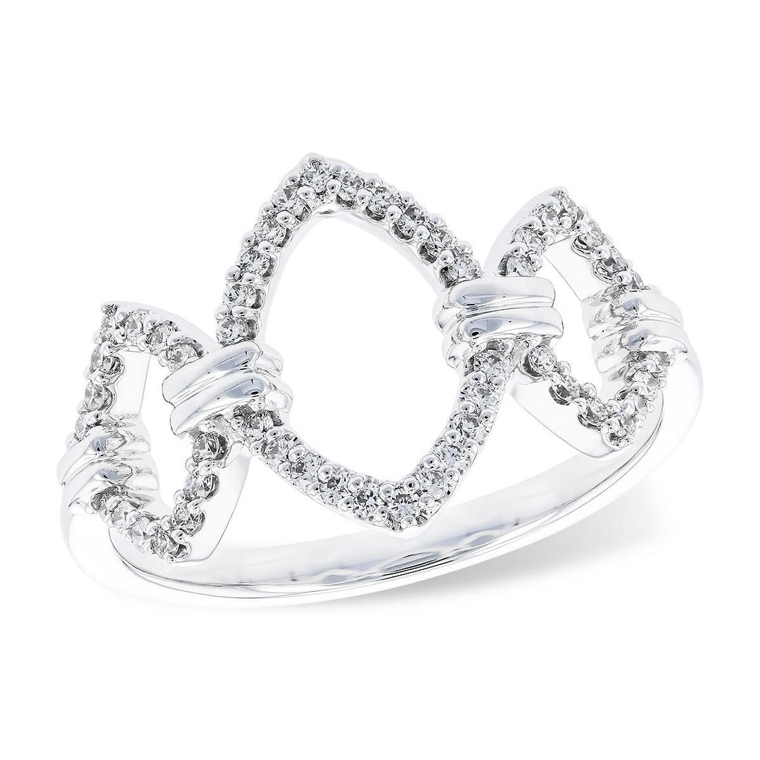 14KT Gold Ladies Diamond Ring