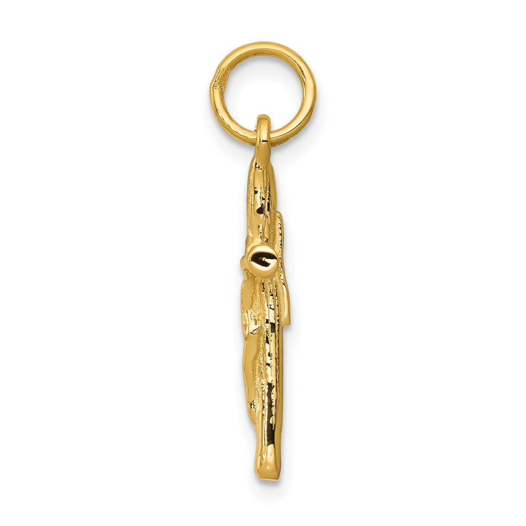 14k Crucifix Charm